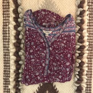 Lucky Brand hippie boho tunic